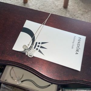 Pandora I love you necklace